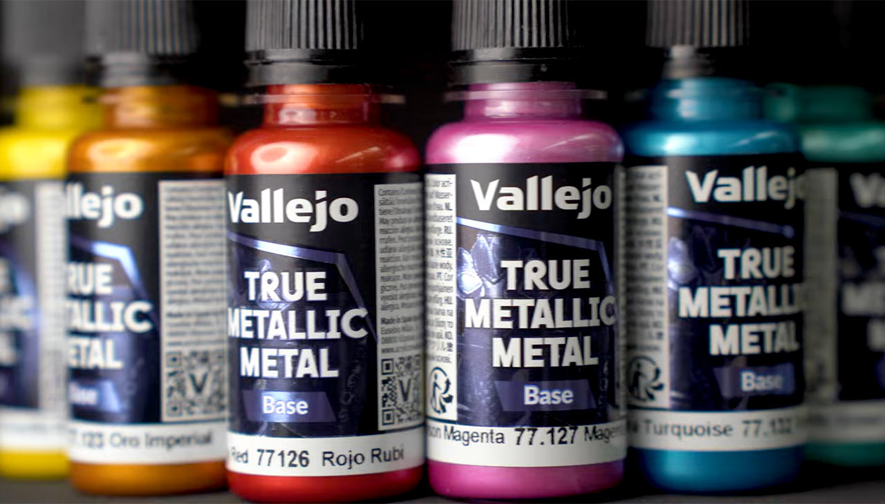 Vallejo Unveils New True Metallic Metal Paint Range